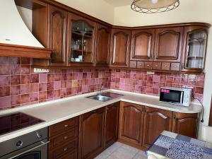 A kitchen or kitchenette at Četnická stanice Hluboká