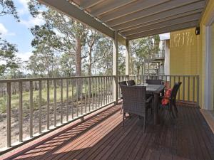 A balcony or terrace at Villa 2br Sangiovese Villa located within Cypress Lakes Resort