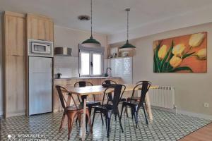 A kitchen or kitchenette at Lalosa suites