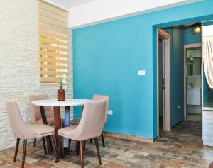Posezení v ubytování Pontus Luxury Apartments