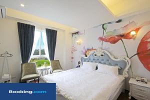 Katil atau katil-katil dalam bilik di Moly Homestay