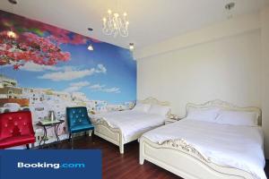 Katil atau katil-katil dalam bilik di Moly Homestay