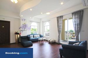 Ruang duduk di Moly Homestay