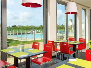 Restaurace v ubytování ibis Styles Zeebrugge