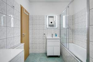 Vannituba majutusasutuses Fonyód Beach Apartment