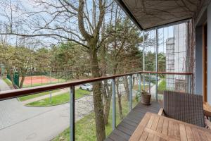 Balkón alebo terasa v ubytovaní Nadmorski Park Comfort Apartments