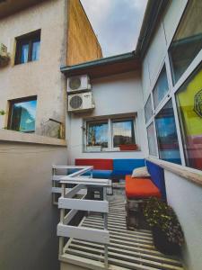 Balkón nebo terasa v ubytování Hostel Taso's House + 17 fotografií