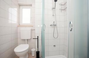 Koupelna v ubytování Studio apartman Amalie