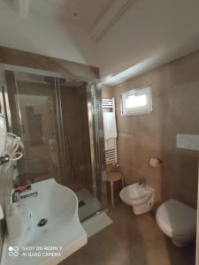 Koupelna v ubytování La Porta Vecchia Home