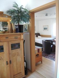 Posezení v ubytování Apartement am Kirschbaum