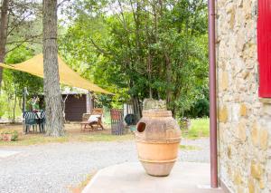 A garden outside Casetta de Sodoni by TuscanyWeGo