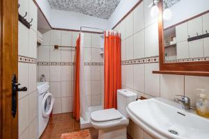 Koupelna v ubytování Casa Chinamada