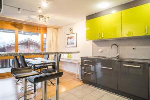 Kuchyň nebo kuchyňský kout v ubytování Apartment Jungfrau - GRIWA RENT AG