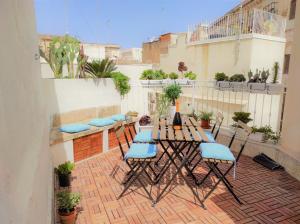 Balkón alebo terasa v ubytovaní Suite Bagnara- Ortigia Holidays