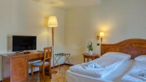 Katil atau katil-katil dalam bilik di Hotel Galeazzi