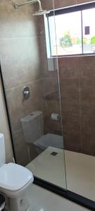 Koupelna v ubytování Práctico Smart Studio + 6 fotografií