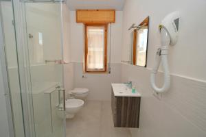 Koupelna v ubytování B&B Linae - Residence
