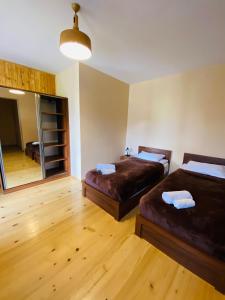 Postel nebo postele na pokoji v ubytování Guesthouse AlpenRose