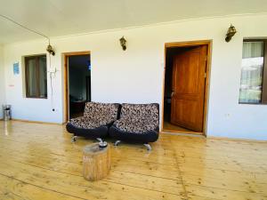 Posezení v ubytování Guesthouse AlpenRose