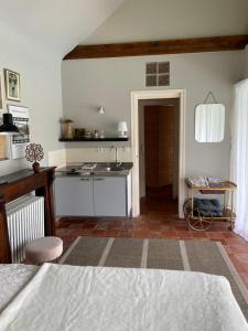 Kuchyň nebo kuchyňský kout v ubytování Villa Tourelle