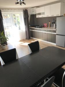 Köök või kööginurk majutusasutuses Apartament i pokoje u Piotra