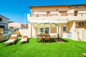 A patio or other outdoor area at Casa al mare con parcheggio privato