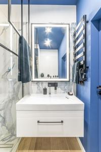 Kúpeľňa v ubytovaní Apartament Nad Potokiem Skrzyczne Residence