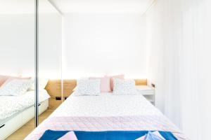 Posteľ alebo postele v izbe v ubytovaní Apartament Nad Potokiem Skrzyczne Residence