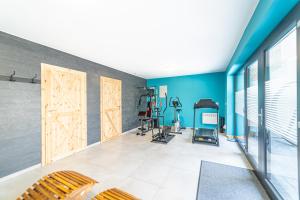 Posilňovňa alebo fitness centrum v ubytovaní Apartament Nad Potokiem Skrzyczne Residence