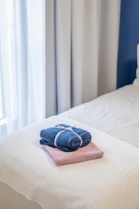 Posteľ alebo postele v izbe v ubytovaní Apartament Nad Potokiem Skrzyczne Residence