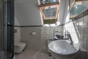 Koupelna v ubytování Apartamenty nad Potokiem