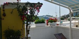 A balcony or terrace at Da Lucia - Alloggio turistico Santa Maria