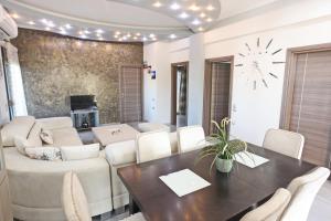 Posezení v ubytování Garden Villa Afytos