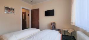 TV a/nebo společenská místnost v ubytování Hotel Seehalde
