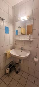 Koupelna v ubytování Hotel Seehalde