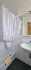 Koupelna v ubytování Hotel Seehalde