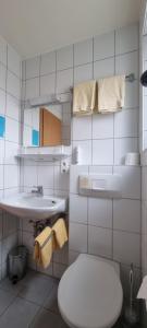 Koupelna v ubytování Hotel Seehalde