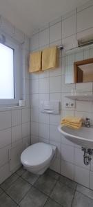 Koupelna v ubytování Hotel Seehalde