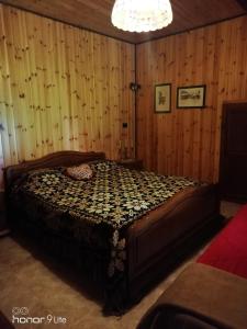 Postel nebo postele na pokoji v ubytování Ranch Dei Salassi del Suc