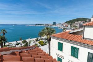 Vue générale sur la mer ou vue sur la mer prise depuis le B&B/chambre d'hôtes