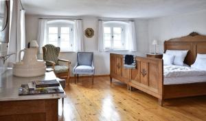 Postel nebo postele na pokoji v ubytování Gentner - Hotel garni