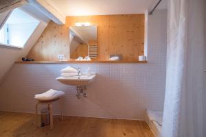 Koupelna v ubytování Gentner - Hotel garni