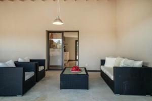 A seating area at Villa Can Llorenç