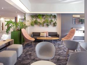 Posezení v ubytování Novotel Lausanne Bussigny