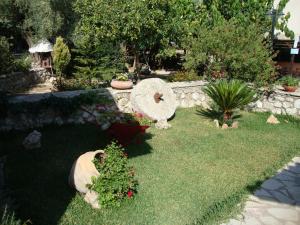 A garden outside Camping Village Episkopos