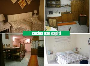Kuchyň nebo kuchyňský kout v ubytování B&B Abruzzo Mare e Monti