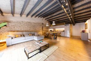 Posedenie v ubytovaní Bravissimo Plaça del Vi, Design Penthouse