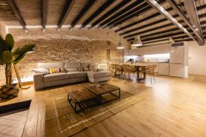 Posedenie v ubytovaní Bravissimo Plaça del Vi, Design Penthouse