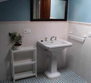 A bathroom at El Barranquillo