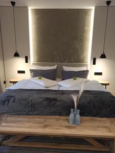 Postel nebo postele na pokoji v ubytování Flair Hotel Werbetal